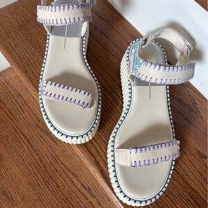 Dolce Vita Beige Sandal, sz 12